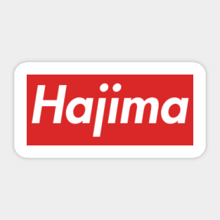 Hajima (BTS Yoongi / SUGA) Sticker